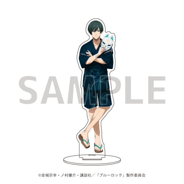 『ブルーロック』アクリルスタンド40/甚平ver. 糸師 凛(描き下ろしイラスト)