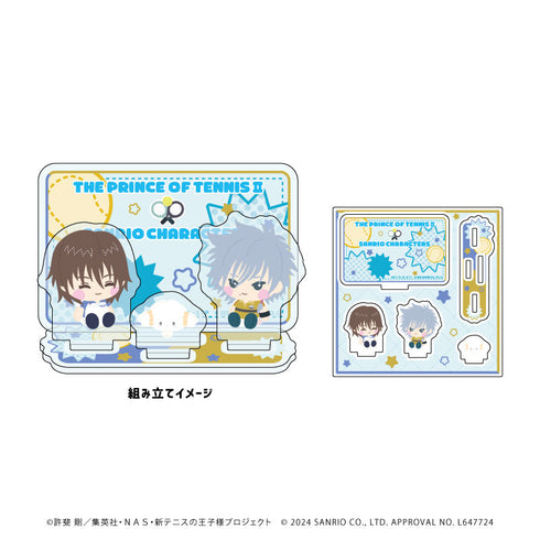 『新テニスの王子様×サンリオキャラクターズ』アクリルスタンドプレート02/B ver.(描き下ろしイラスト)