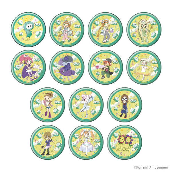 『pop'n music UniLab&PASELIくん』缶バッジ04/BOX(全14種)(グラフアートイラスト)