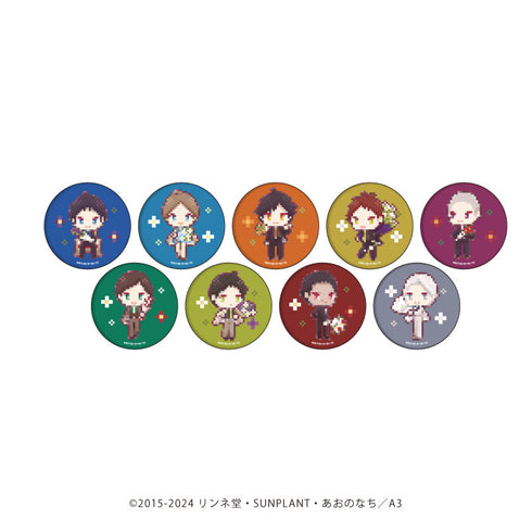 『獄都事変』缶バッジ06/BOX(全9種) お祝いスーツver.(ドット絵イラスト)
