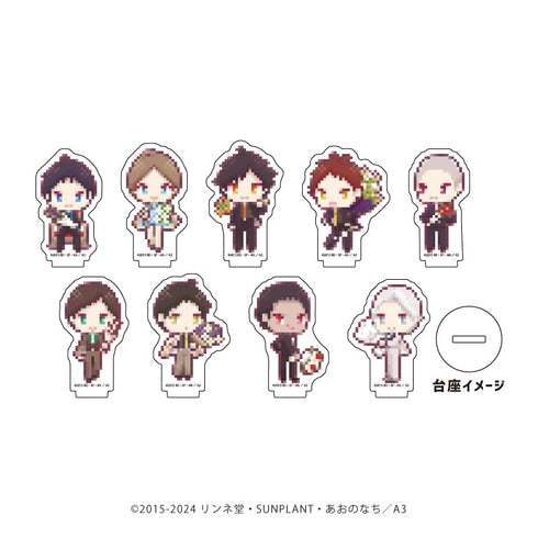 『獄都事変』アクリルぷちスタンド02/BOX(全9種) お祝いスーツver.(ドット絵イラスト)