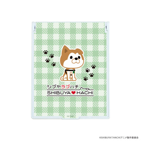 "Shibuya Love Hachi" Large Character Mirror 01 / Hachi (Official Illustration)