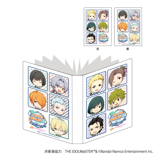 『JR東海×アイドルマスターシリーズ TR@VEL MEDLEY!!!!!! with SideM』ポストカードホルダー01/コマ割りデザイン