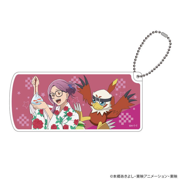 『デジモンアドベンチャー02 THE BEGINNING』スライド式小物ケース09/井ノ上京&ホークモン 浴衣ver.(描き下ろしイラスト)