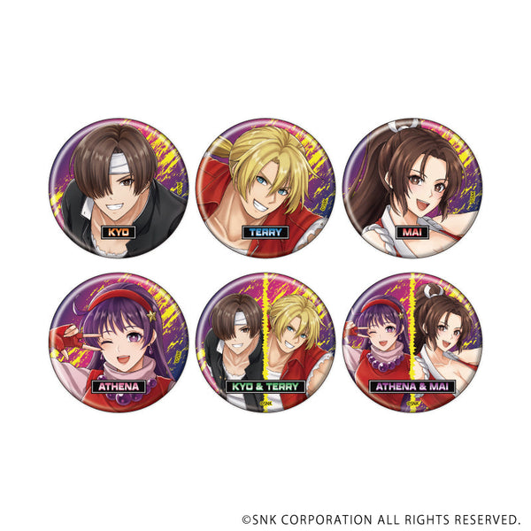 『THE KING OF FIGHTERS '94』缶バッジ01/BOX(全6種)(描き起こしイラスト)