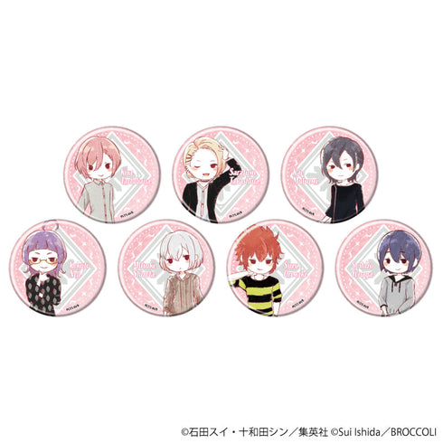 『ジャックジャンヌ』缶バッジ12/BOX(全7種) 春私服ver.(グラフアートイラスト)
