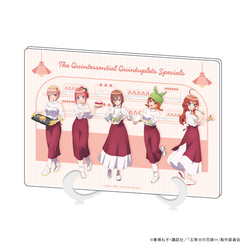 『五等分の花嫁∽』アクリルアートボード(A5サイズ)04/集合デザイン REVIVALver.(描き下ろしイラスト)