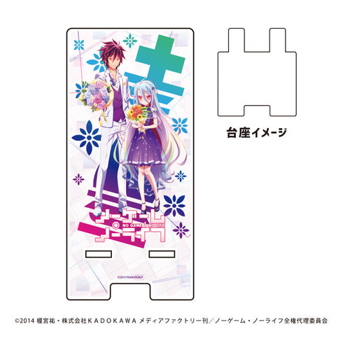 『ノーゲーム・ノーライフ』スマキャラスタンド01/空&白(描き下ろしイラスト)