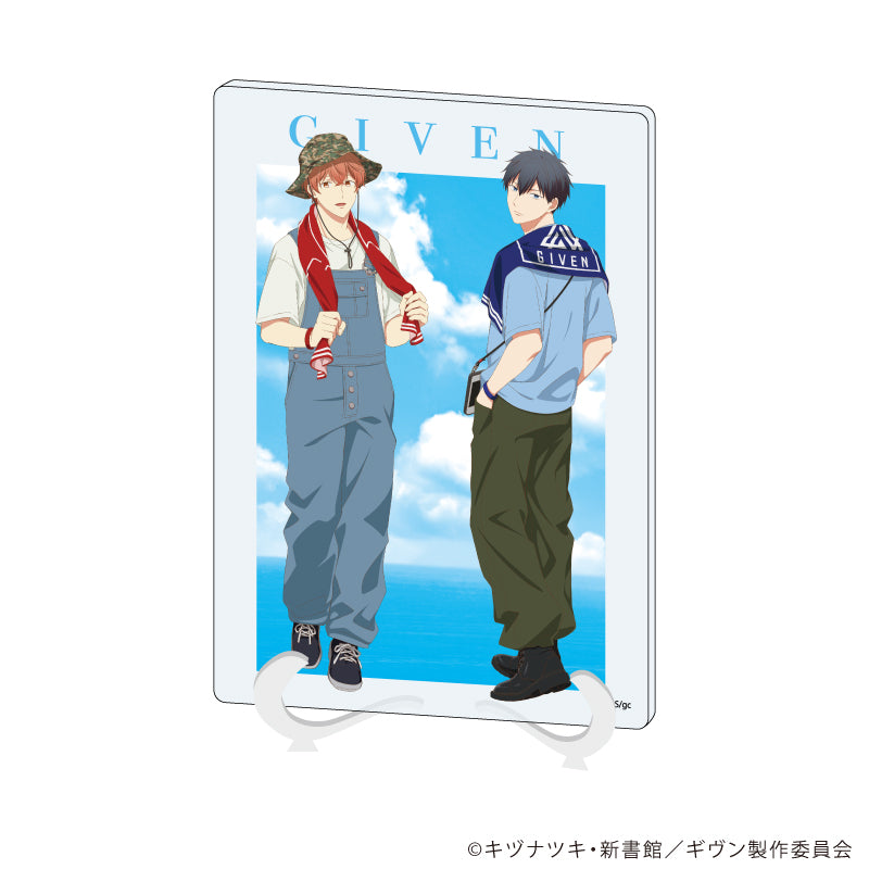 ギヴン 上ノ山 立夏 アクリル アート ボード キヅナツキ ギヴン 海へ 
