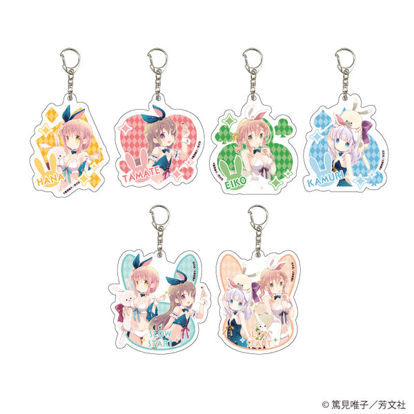 『スロウスタート』アクリルキーホルダー01/BOX(全6種)(描き下ろしイラスト)