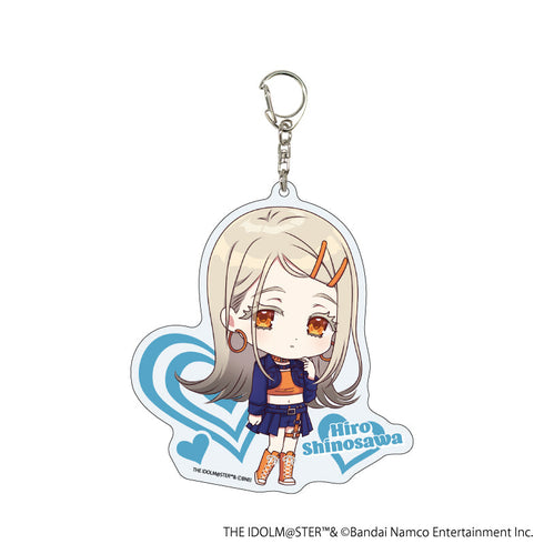 『学園アイドルマスター』デカアクリルキーホルダー08/篠澤 広 シミラールック衣装ver.(ミニキャライラスト)