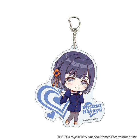 『学園アイドルマスター』デカアクリルキーホルダー11/秦谷美鈴 シミラールック衣装ver.(ミニキャライラスト)