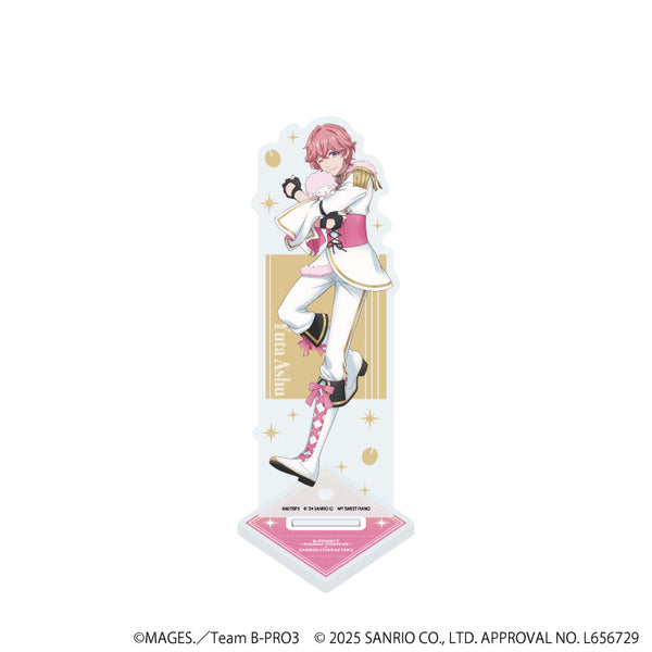 『B-PROJECT~熱烈*ラブコール~×サンリオキャラクターズ』アクリルスタンド04/阿修悠太×マイスウィートピアノ(等身イラスト)