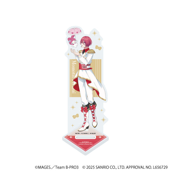 『B-PROJECT~熱烈*ラブコール~×サンリオキャラクターズ』アクリルスタンド07/音済百太郎×マイメロディ(等身イラスト)