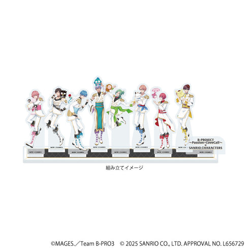 『B-PROJECT~熱烈*ラブコール~×サンリオキャラクターズ』アクリルジオラマ02/Bver.(等身イラスト)