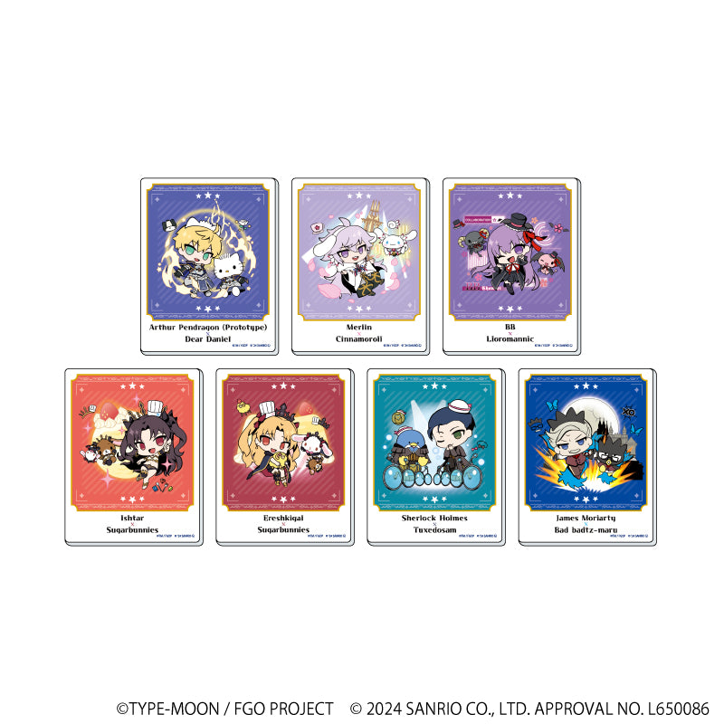 Fate/Grand Order×サンリオキャラクターズ』アクリルカード02/BOX(全7