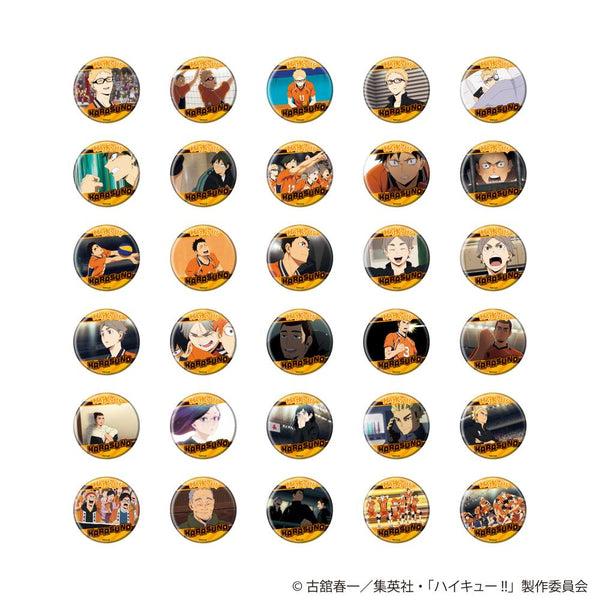 『ハイキュー!!』缶バッジコレクション(54mm)07/BOX場面写缶バッジ2烏野B(全30種)
