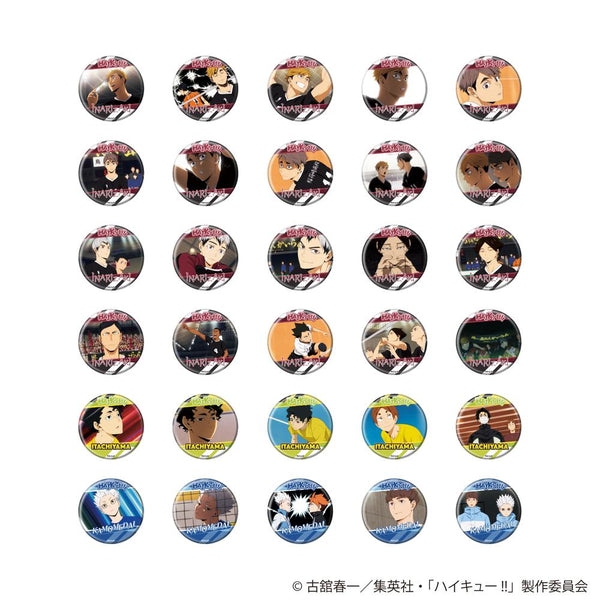『ハイキュー!!』缶バッジコレクション(54mm)10/BOX場面写缶バッジ5稲荷崎・井闥山・鴎台(全30種)