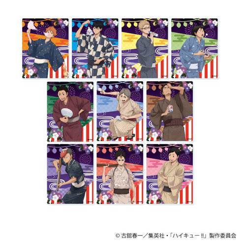 『ハイキュー!!』キャラフレームカード02/浴衣ver. BOX(全10種)