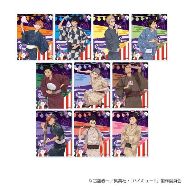 『ハイキュー!!』キャラフレームカード02/浴衣ver. BOX(全10種)