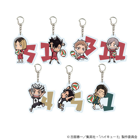 『ハイキュー!!』アクリルキーホルダー08/BOX(全7種)