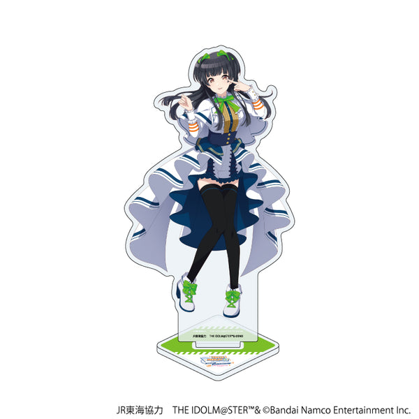 JR 东海 x iDOLM@STER 系列 TR@VEL MEDLEY!!!!!! 用闪亮的色彩'丙烯酸支架 09/真由美 Fuyu Yuko