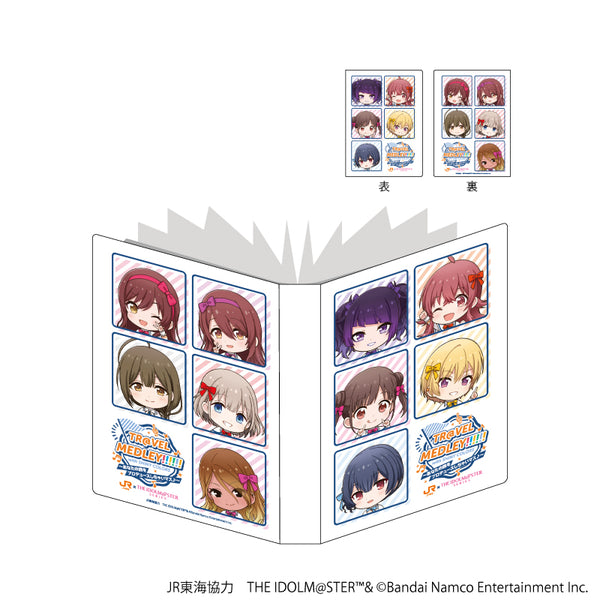 JR 东海 x 偶像大师系列 TR@VEL MEDLEY!!!!!! 闪亮色彩 "明信片夹 03/隔层设计