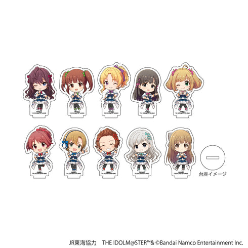 『JR東海×アイドルマスターシリーズ TR@VEL MEDLEY!!!!!! with CINDERELLA GIRLS』アクリルぷちスタンド02/(全10種) コンプリートセット