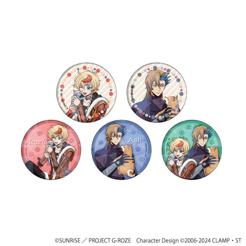 『コードギアス 奪還のロゼ』ホログラム缶バッジ(57mm)01/BOX(全5種)(描き下ろしイラスト)