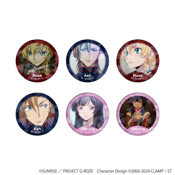 『コードギアス 奪還のロゼ』ホログラム缶バッジ(57mm)02/BOX(全6種)(場面写イラスト)