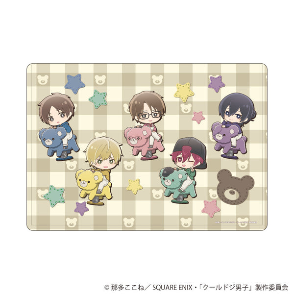 『クールドジ男子』キャラクリアケース06/遊具ver. 集合デザイン(ミニキャライラスト)