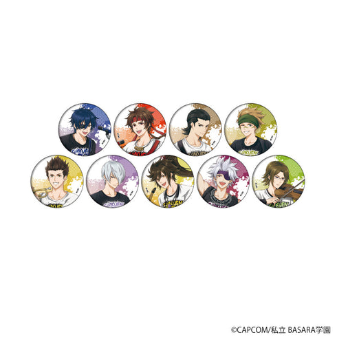 『学園BASARA』缶バッジ27/学園祭バンドver. BOX(全9種)(描き起こしイラスト)