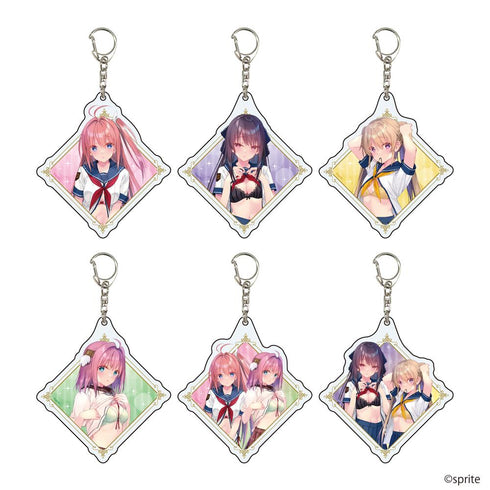 『蒼の彼方のフォーリズム』アクリルキーホルダー01/朝のお着換えver. BOX(全6種)(描き起こしイラスト)