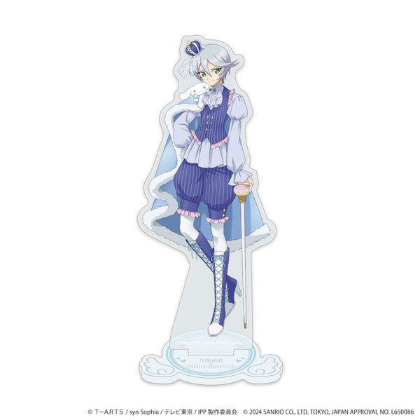 『プリパラ10周年×サンリオキャラクターズ』アクリルスタンド05/紫京院ひびき×シナモロール(等身イラスト)