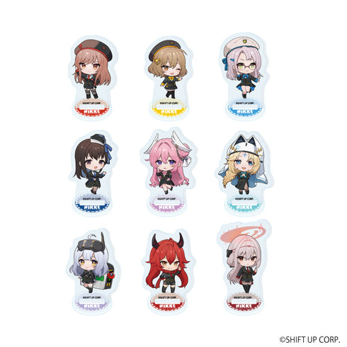 『勝利の女神:NIKKE』アクリルぷちスタンド01/BOX(全9種)(ミニキャライラスト)