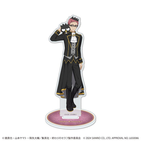 『終わりのセラフ×サンリオキャラクターズ』アクリルスタンド16/君月士方×バッドばつ丸(等身イラスト)