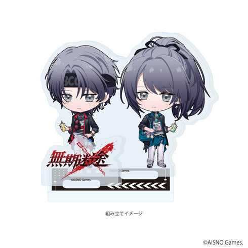 『無期迷途』アクリルスタンドプレート01/局長(ミニキャライラスト)
