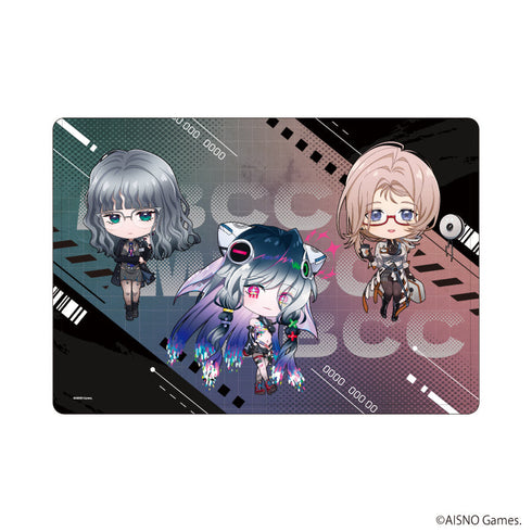 『無期迷途』キャラクリアケース05/ライズ&000&ムーア(ミニキャライラスト)