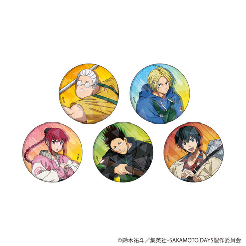 『SAKAMOTO DAYS』ホログラム缶バッジ(57mm)02/通常衣装ver. BOX(全5種)(描き下ろしイラスト)