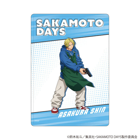 『SAKAMOTO DAYS』キャラクリアケース03/通常衣装ver. 朝倉シン(描き下ろしイラスト)