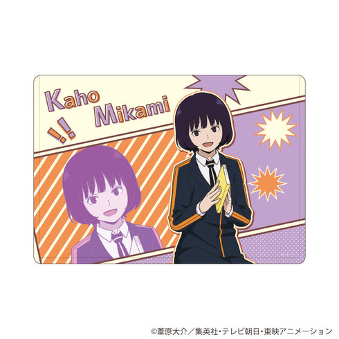 『ワールドトリガー』キャラクリアケース45/三上歌歩 読書ver.(描き下ろしイラスト)