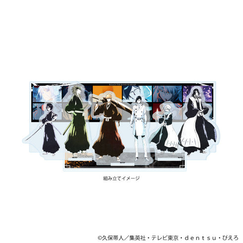 『BLEACH 千年血戦篇』プレミアム アクリルジオラマプレート04/集合デザイン(グラフアートスケッチイラスト)