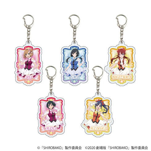 『SHIROBAKO』アクリルキーホルダー01/BOX(全5種)(描き下ろしイラスト)