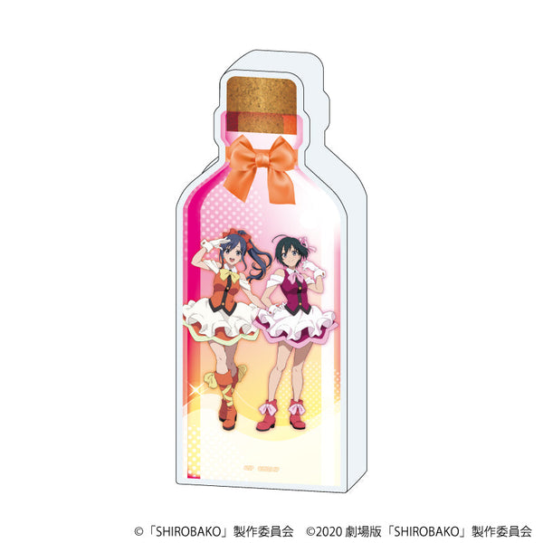 『SHIROBAKO』コレクションボトル02/美沙&みどり(描き下ろしイラスト)