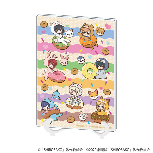 『SHIROBAKO』アクリルアートボード(A5サイズ)01/集合デザイン(POP Artイラスト)