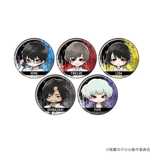 『残響のテロル』缶バッジ02/BOX(全5種)(グラフアートイラスト)