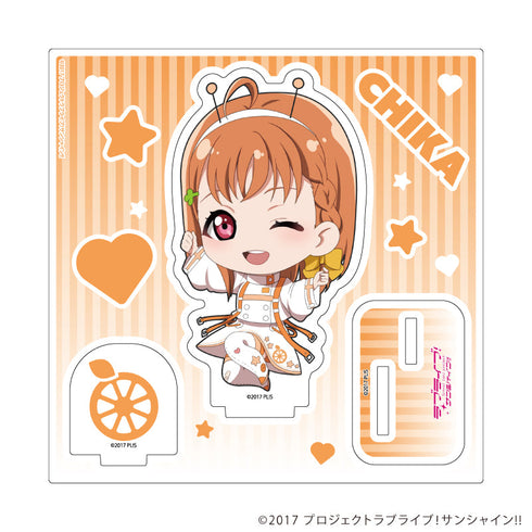 『ラブライブ!サンシャイン!!』アクリルスタンドプレート01/宇宙ver. 高海 千歌(ミニキャライラスト)