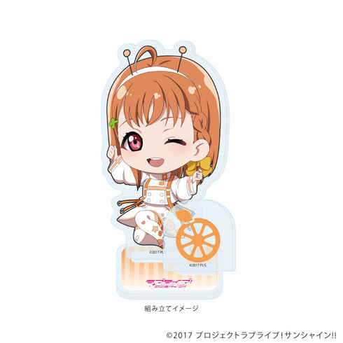 『ラブライブ!サンシャイン!!』アクリルスタンドプレート01/宇宙ver. 高海 千歌(ミニキャライラスト)