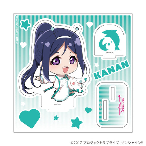 『ラブライブ!サンシャイン!!』アクリルスタンドプレート03/宇宙ver. 松浦 果南(ミニキャライラスト)