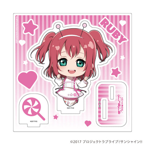 『ラブライブ!サンシャイン!!』アクリルスタンドプレート09/宇宙ver. 黒澤 ルビィ(ミニキャライラスト)